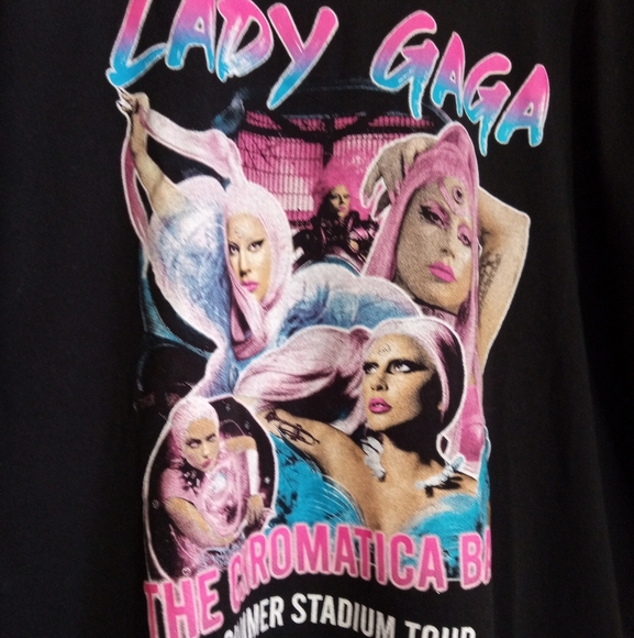 Lady Gaga Chromatica Ball Tour T-Shirt - Picture 2 of 5